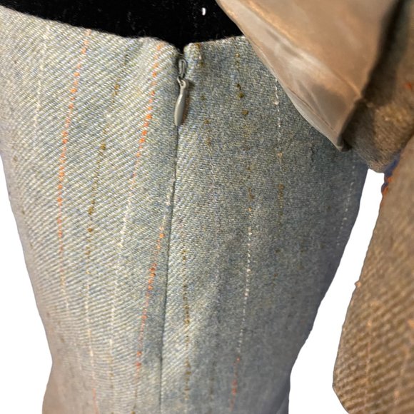 Halogen Skirt and Blazer Suit Womens Small Preppy Academia Minimalist Career - Picture 8 of 11